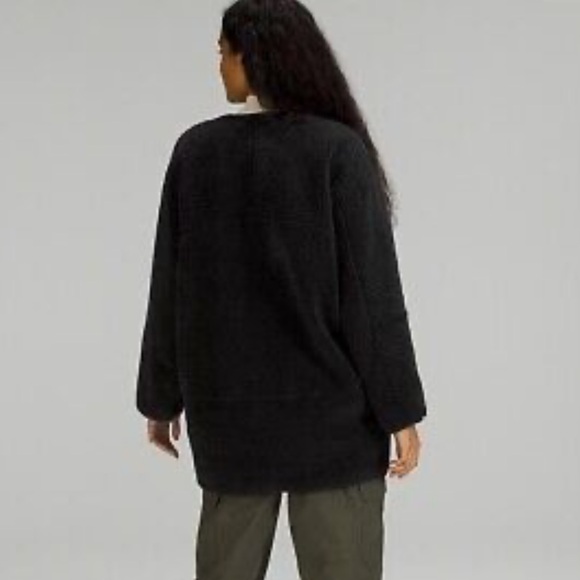 Lululemon Collarless Textured Fleece Full Zip - Picture 6 of 9